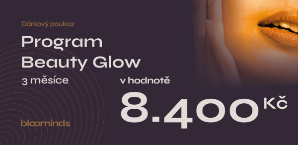 Dárkový poukaz - program Beauty Glow (3 měsíce)