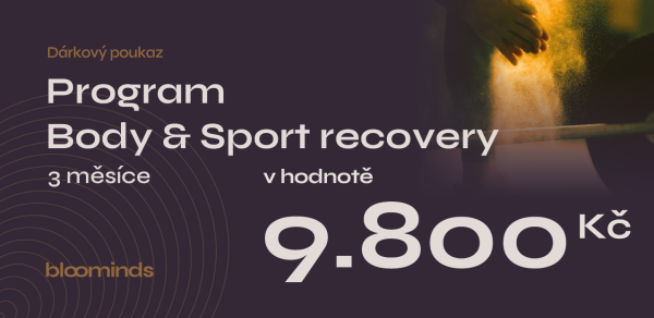 Dárkový poukaz - program Body and Sport recovery (3 měsíce)