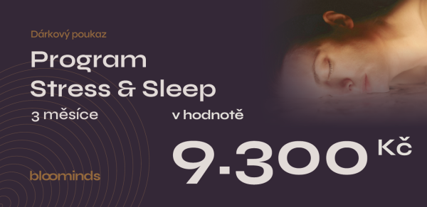 Dárkový poukaz - program Stress and Sleep (3 měsíce)