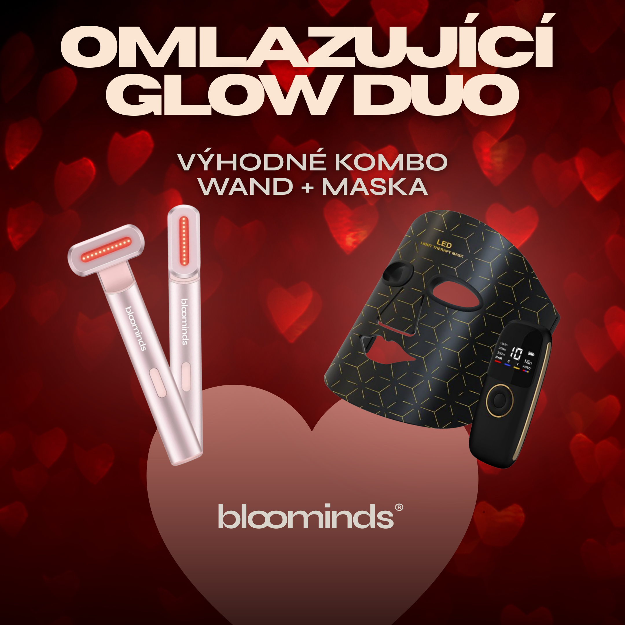 Omlazující světelná terapie Glow Duo