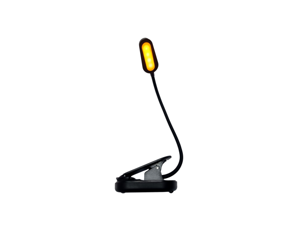 MELATIME READ – LED lampička na čtení bez modré složky s klipem